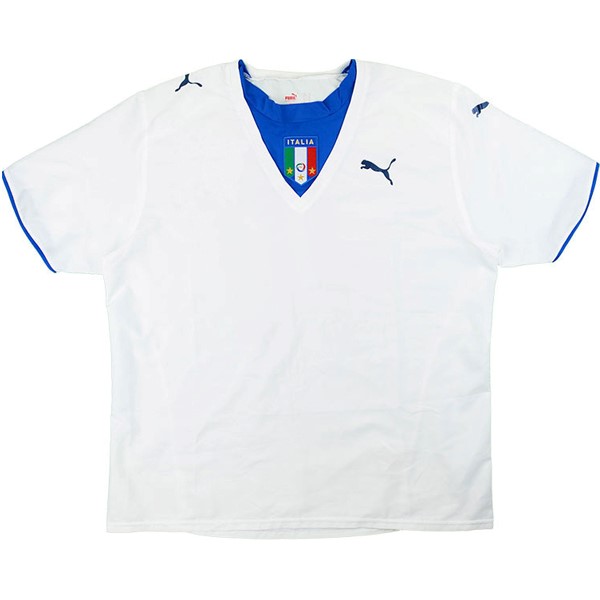 Camiseta Italia Segunda equipación Retro 2006 Blanco